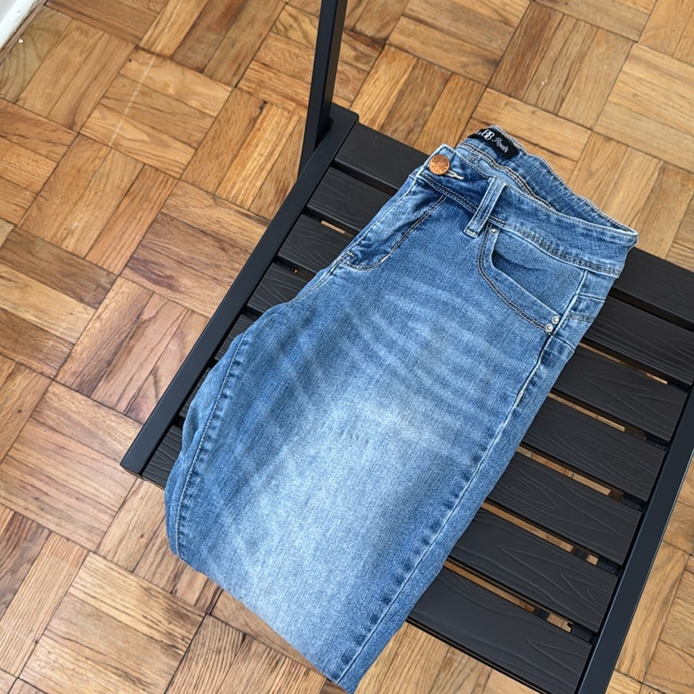Classic Blue Denim Jeans butt lifting